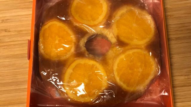 瀬戸内芳醇オレンジケーキ 開封