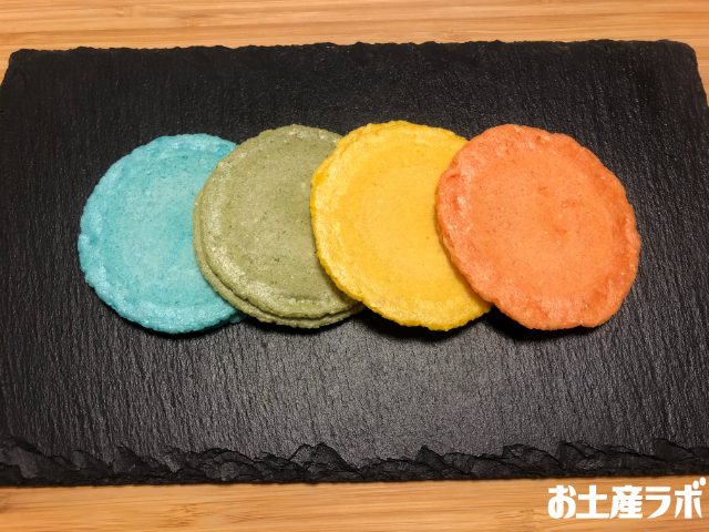 クアトロえびチーズ　袋から出した写真