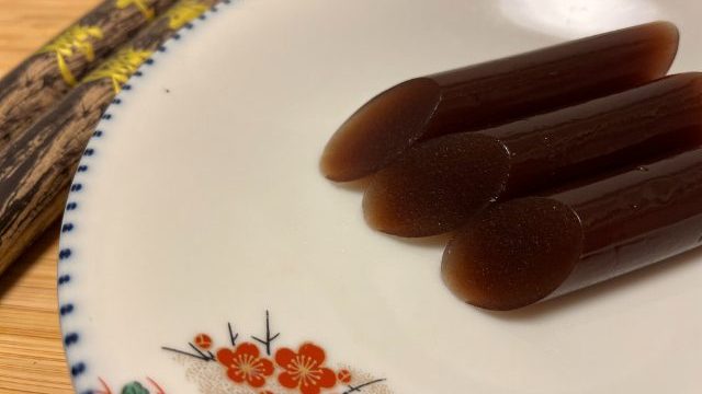 筏羊羹　断面図