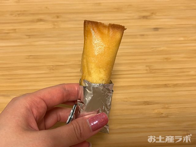 かんざし　アルミホイル　はがした写真