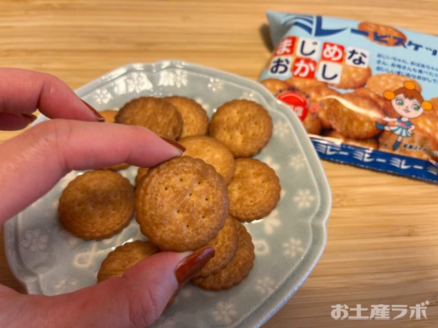 ミレービスケット　サイズ感