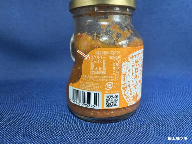 ボロネーゼ栄養成分