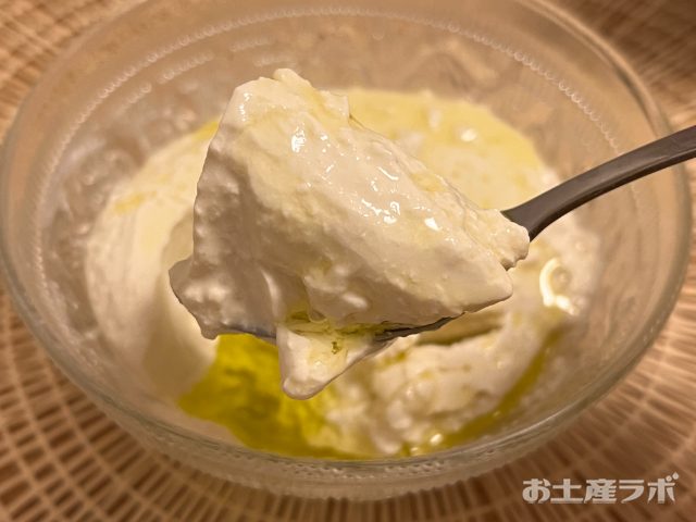 オリーブ公園エクストラバージンオリーブオイル　豆腐