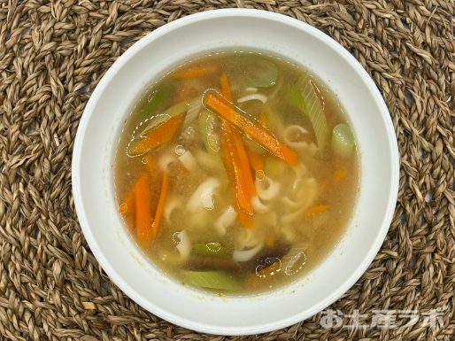 ふしめん　味噌汁