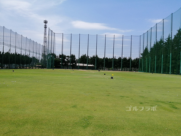 関鉄ゴルフセンターのドライビングレンジ