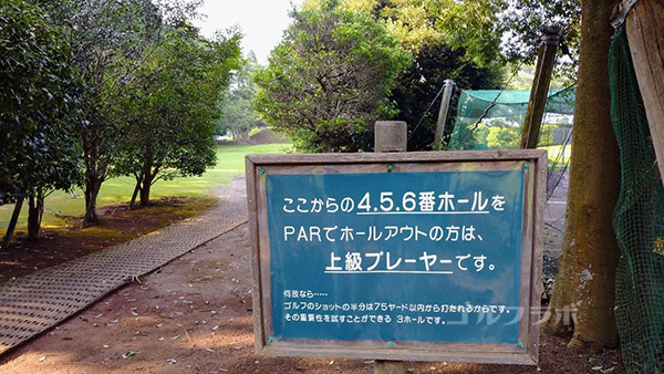 ダイナミックゴルフ千葉のショートホールの3番ホール