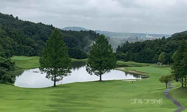 広陵カントリークラブの東コース3番ホール