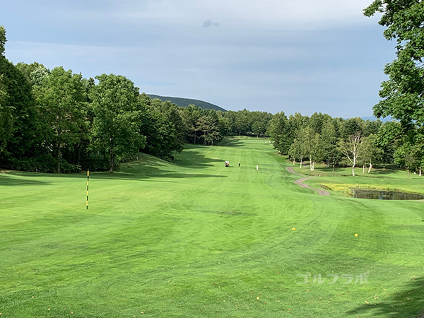 ニセコビレッジゴルフコースの10番ホール