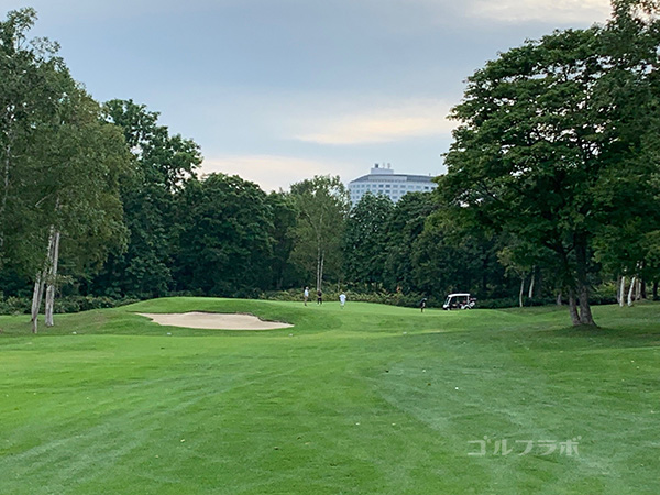 ニセコビレッジゴルフコースの14番ホール