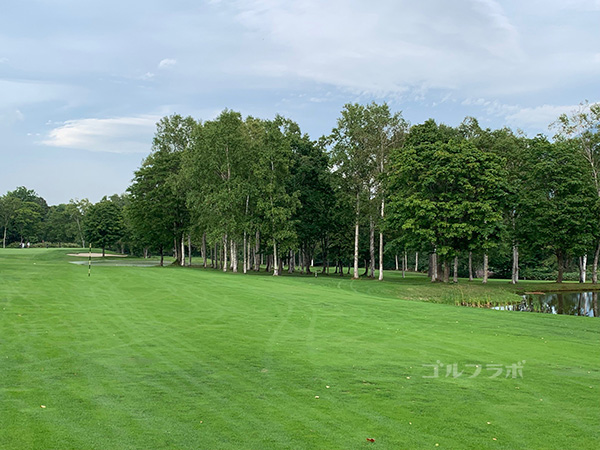 ニセコビレッジゴルフコースの15番ホール