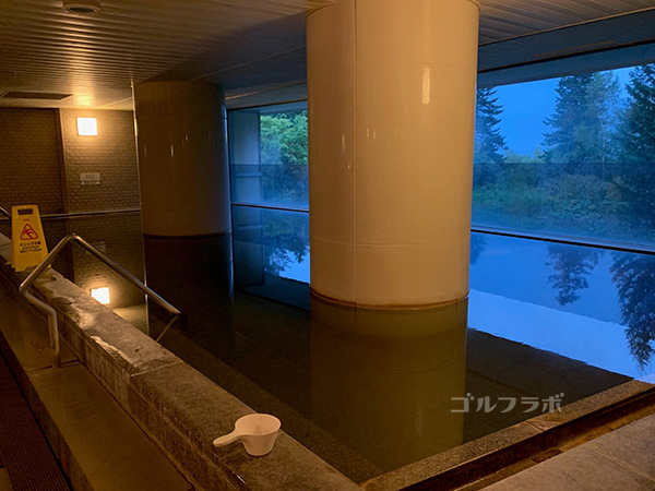 ニセコビレッジゴルフコースの温泉