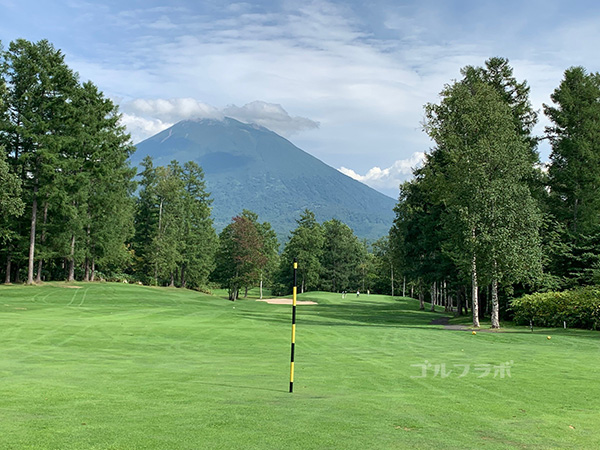 ニセコビレッジゴルフコースの5番ホール