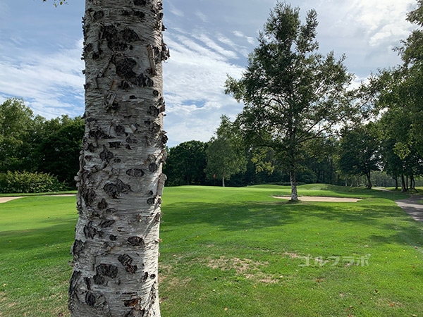 ニセコビレッジゴルフコースの7番ホール