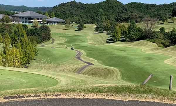 八洲カントリークラブの18番ホール