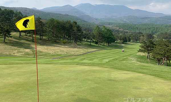 嬬恋高原ゴルフ場の15番ホール