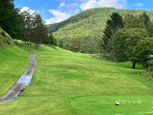鈴蘭高原カントリークラブの11番ホール