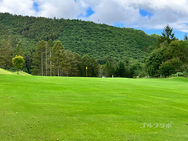 鈴蘭高原カントリークラブの11番ホール