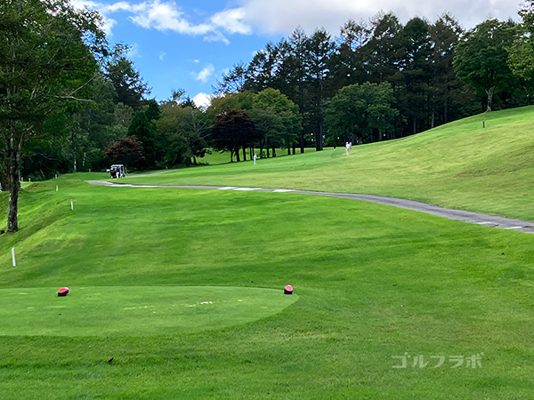 鈴蘭高原カントリークラブの13番ホール