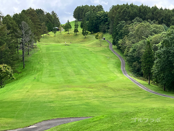 鈴蘭高原カントリークラブの14番ホール