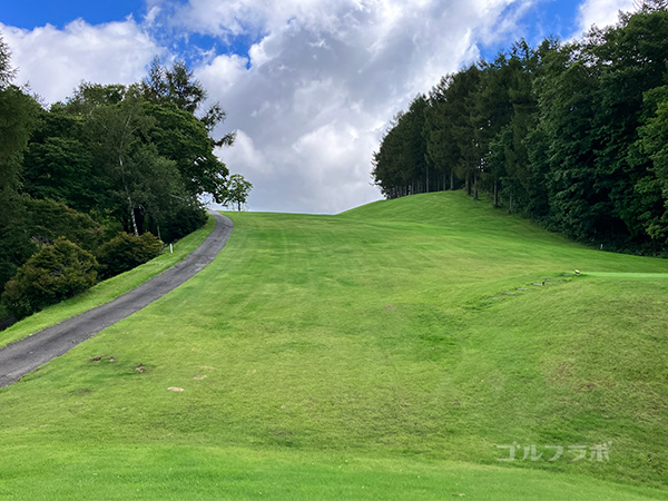 鈴蘭高原カントリークラブの15番ホール