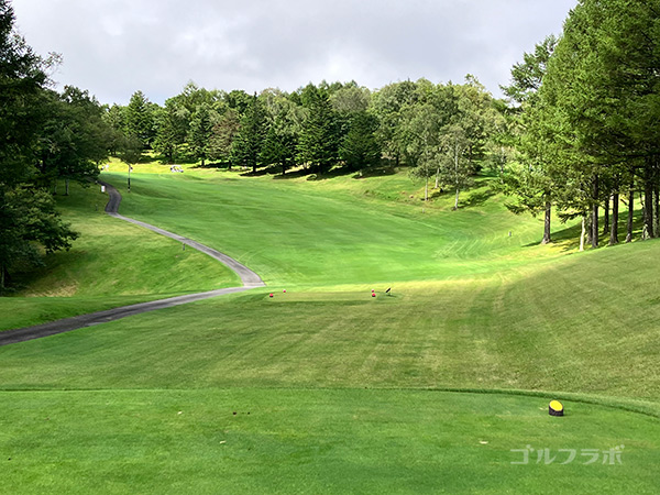 鈴蘭高原カントリークラブの4番ホール