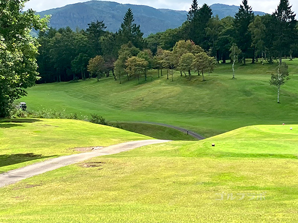 鈴蘭高原カントリークラブの5番ホール