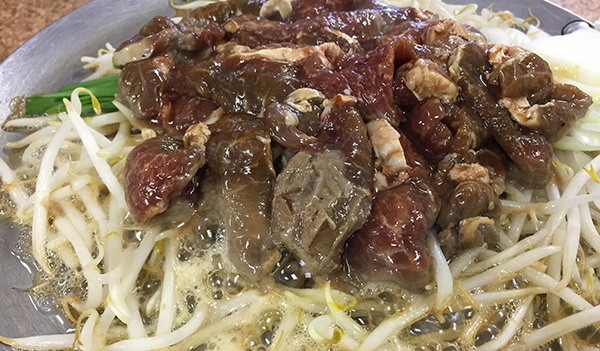 伝統の平取ジンギスカン