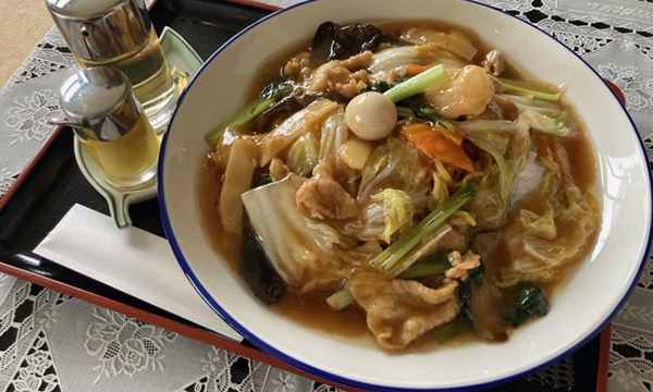 ALOHA RESORT アロハカントリークラブのあんかけ焼きそば