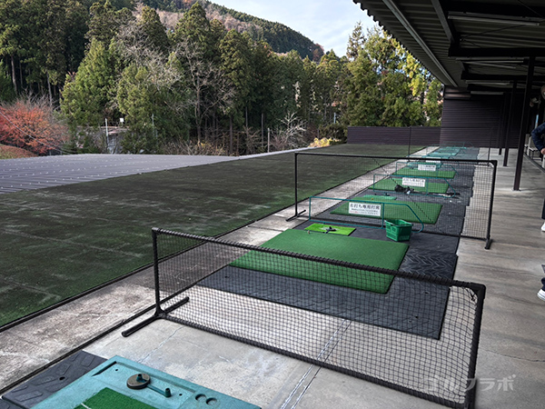 埼玉国際ゴルフ倶楽部の南コースの練習場
