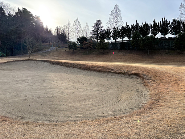 埼玉国際ゴルフ倶楽部の東コースの8番ホール