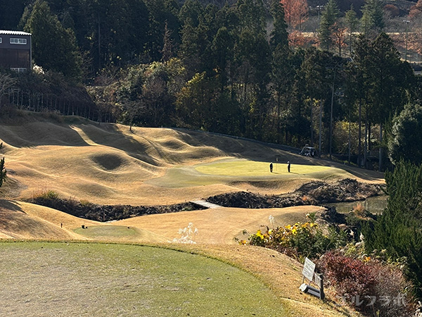 埼玉国際ゴルフ倶楽部の南コースの9番ホール