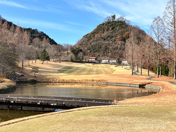 埼玉国際ゴルフ倶楽部の西コースの2番ホール