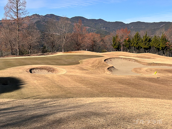 埼玉国際ゴルフ倶楽部の西コースの6番ホール