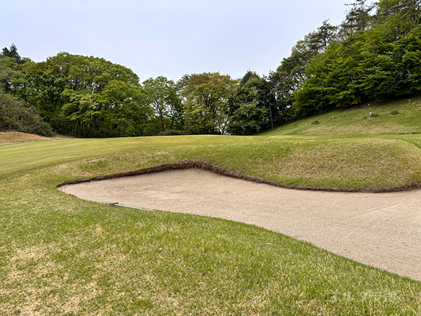 風月カントリー倶楽部の北コース4番ホール