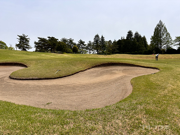 風月カントリー倶楽部の北コース9番ホール