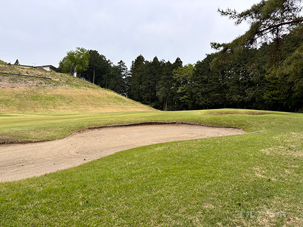風月カントリー倶楽部の中コース7番ホール