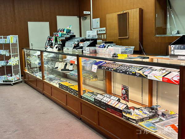 風月カントリー倶楽部のプロショップ