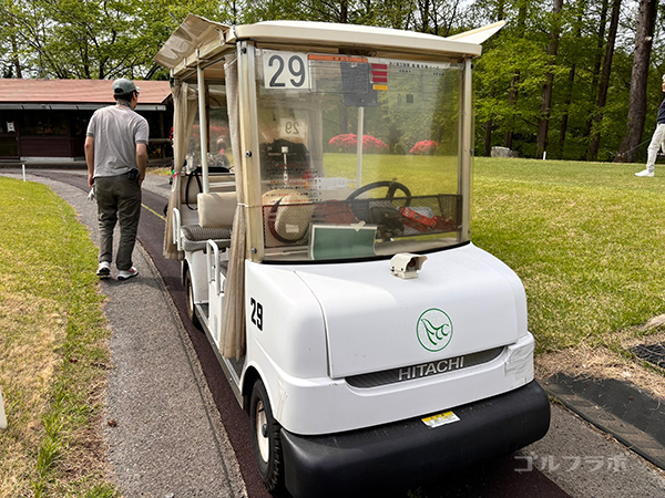 風月カントリー倶楽部のカート