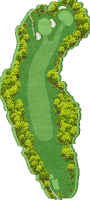 ゴールド川奈カントリークラブの10番ホール