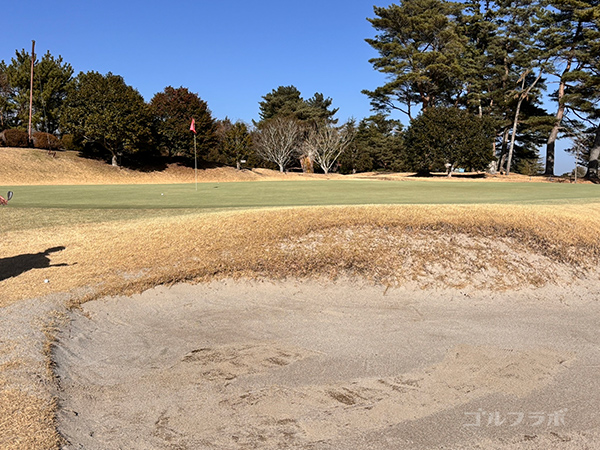 ゴールド川奈カントリークラブの16番ホール