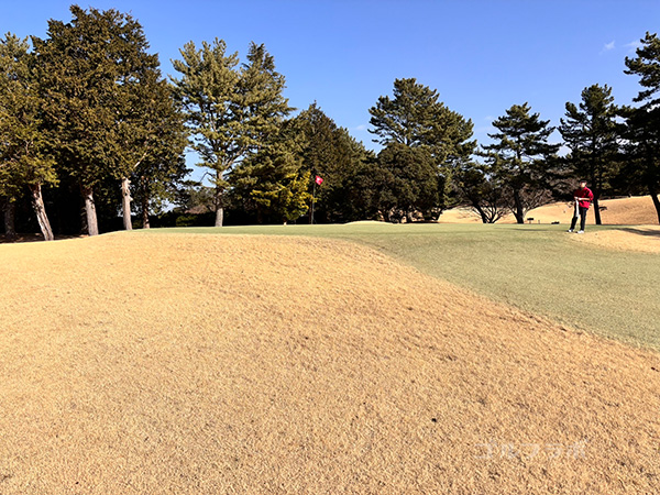 ゴールド川奈カントリークラブの17番ホール