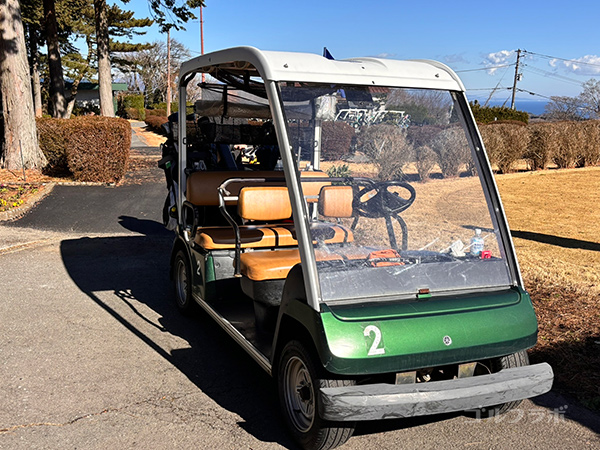 ゴールド川奈カントリークラブのカート