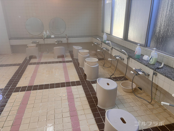 ゴールド川奈カントリークラブの大浴場