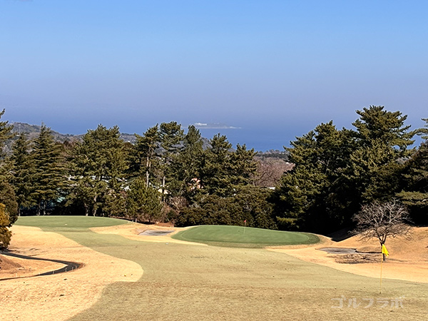ゴールド川奈カントリークラブの9番ホール