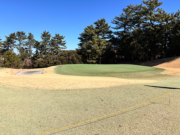 ゴールド川奈カントリークラブの9番ホール