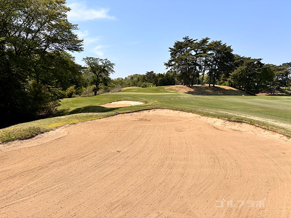 千成ゴルフクラブの8番ホール