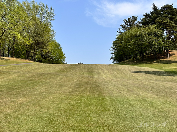 千成ゴルフクラブの9番ホール