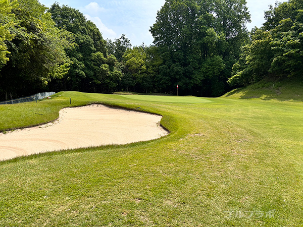 飯能パークカントリークラブの5番ホール
