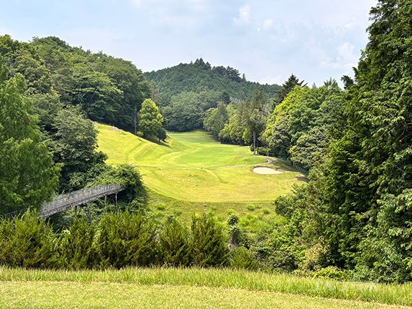 飯能パークカントリークラブの6番ホール