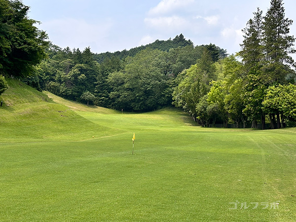 飯能パークカントリークラブの6番ホール